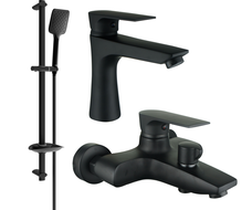 Mexen Axel DB62 set de baie, negru - 73803DB62-70