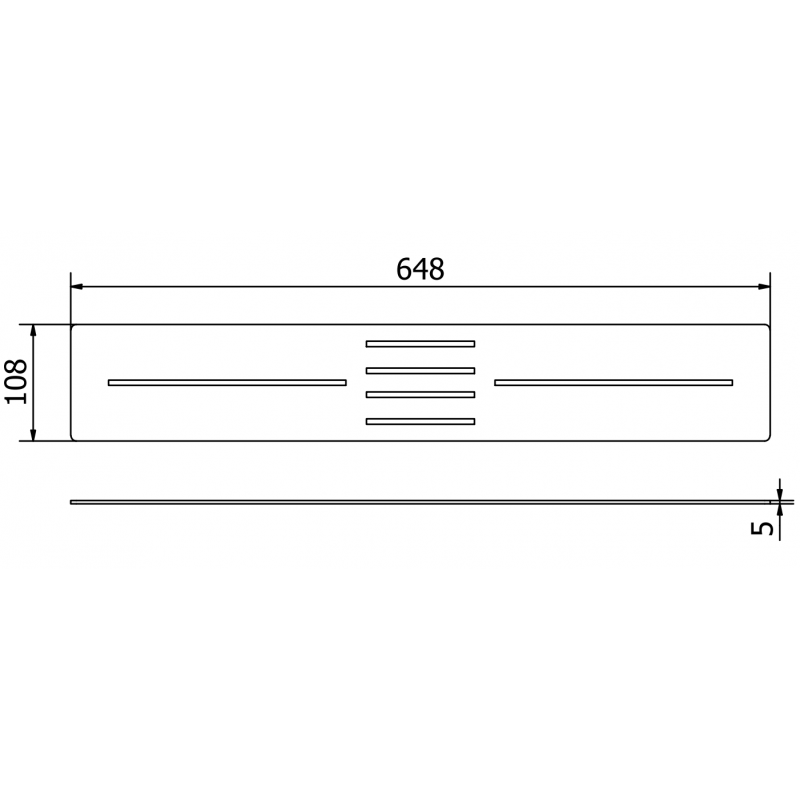 Mexen Toro mascare pentru cadă de duș 130-160 cm, albă - 43920020