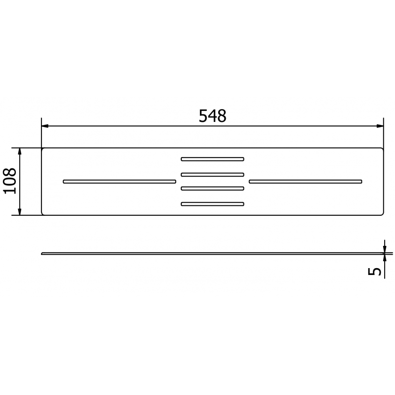 Mexen Toro mască pentru cadă de duș 100-120 cm, albă - 43910020