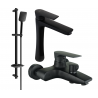 Mexen Axel DF62 set de baie, negru - 73813DF62-70