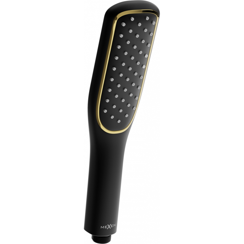 Mexen R-49 1-funkciós zuhanyfogantyú, fekete/arany - 79549-75