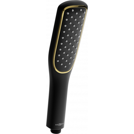 Mexen R-49 1-funkciós zuhanyfogantyú, fekete/arany - 79549-75