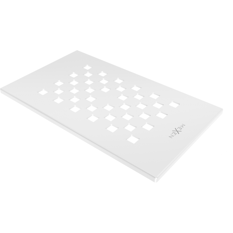 Mexen Hugo mască pentru cadă de duș, albă - 42910020