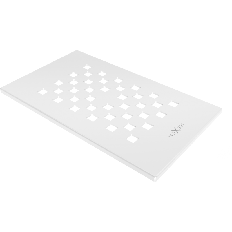 Mexen Hugo zuhanytálca burkolat, fehér - 42910020