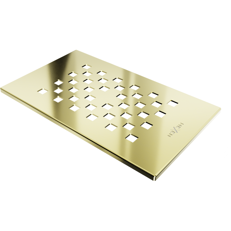 Mexen Hugo mască de duș, aurie - 42910050