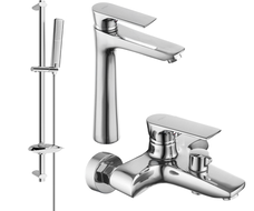Mexen Axel Set cadă DB72, crom - 73813DB72-00