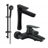 Mexen Axel DB40 set de cadă, negru - 73813DB40-70