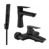 Mexen Axel Set de baie R72, negru - 73803R72-70