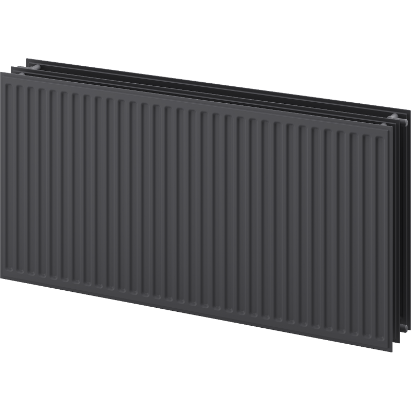 Mexen CH30 Higiéniai fűtőtest 500 x 1200 mm, oldalsó csatlakozás, 1556 W, anthracit - W430H-050-120-66