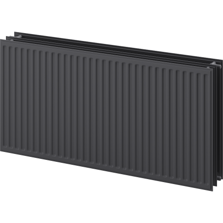 Mexen CH30 Higiéniai fűtőtest 500 x 1200 mm, oldalsó csatlakozás, 1556 W, anthracit - W430H-050-120-66