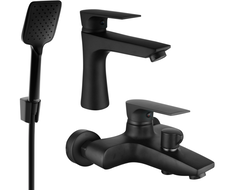 Mexen Axel R62 set de baie, negru - 73803R62-70