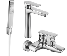 Mexen Axel Set de cadă R72, crom - 73813R72-00