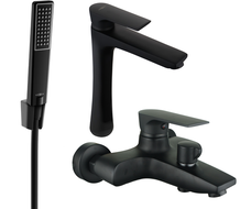 Mexen Axel R72 set de baie, negru - 73813R72-70