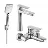 Mexen Axel R62 set cadă, Crom - 73813R62-00