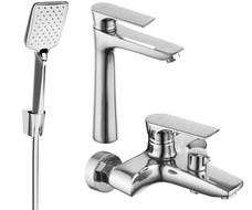 Mexen Axel R62 set de cadă, crom - 73813R62-00