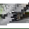Mexen CH30 Higiéniai fűtőtest 900 x 2800 mm, oldali csatlakozás, 5780 W, antracit - W430H-090-280-66