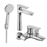 Mexen Axel R40 set cadă, Crom - 73813R40-00
