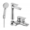 Mexen Axel Set cadă R40, cromat - 73813R40-00
