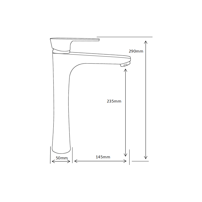 Mexen Axel R40 set de baie, negru - 73813R40-70