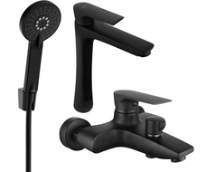 Mexen Axel R40 set de baie, negru - 73813R40-70