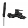 Mexen Axel R72 baterie de cadă cu set de duș, negru - 7383R72-70