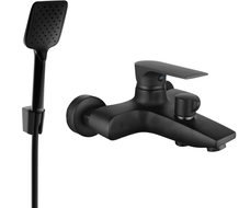 Mexen Axel R62 baterie pentru cadă cu set de duș, neagră - 7383R62-70