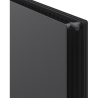 Mexen CHF20 Hygiene Flat panelradiátor 500 x 1600 mm, oldalsó csatlakozás, 1380 W, antracit - W420HF-050-160-66