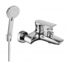 Mexen Axel Baterie de cadă R40 cu set de duș, crom - 7383R40-00