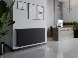 Radiator plat de igienă Mexen CHF20 600 x 1500 mm, racordare laterală, 1505 W, antracit - W420HF-060-150-66