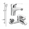 Mexen Caro Set cadă DF72, crom - 746603DF72-00