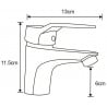 Mexen Caro R62 kád készlet, Fekete - 746603R62-70
