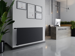 Mexen CVH10 Higiénia fűtőpanel 500 x 1000 mm, alsó csatlakozás, 530 W, antracit - W610H-050-100-66