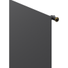 Mexen CVH10 Higiénia fűtőpanel 500 x 1000 mm, alsó csatlakozás, 530 W, antracit - W610H-050-100-66