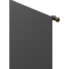 Radiator plat pentru igienă Mexen CVH10 500 x 1000 mm, conectare inferioară, 530 W, antracit - W610H-050-100-66