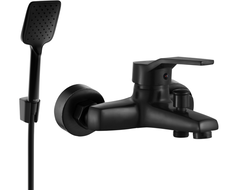 Mexen Caro R62 baterie de baie cu set de duș, neagră - 74663R62-70