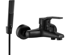 Mexen Caro R72 baterie de baie cu set de duș, negru - 74663R72-70