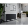 Radiator plăcit Mexen CVH10 Hygiene 600 x 1400 mm, conectare la baza, 874 W, antracit - W610H-060-140-66