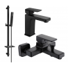 Mexen Cetus DQ77 set pentru cadă, negru - 744303DQ77-70