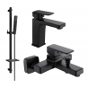 Mexen Cetus Set cadă DQ77, negru - 744303DQ77-70