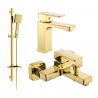 Mexen Cetus Set de baie DQ45, auriu - 744303DQ45-50