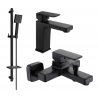 Mexen Cetus DQ45 set de cadă, negru - 744303DQ45-70