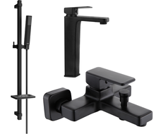 Mexen Cetus DQ77 set de cadă, negru - 744313DQ77-70