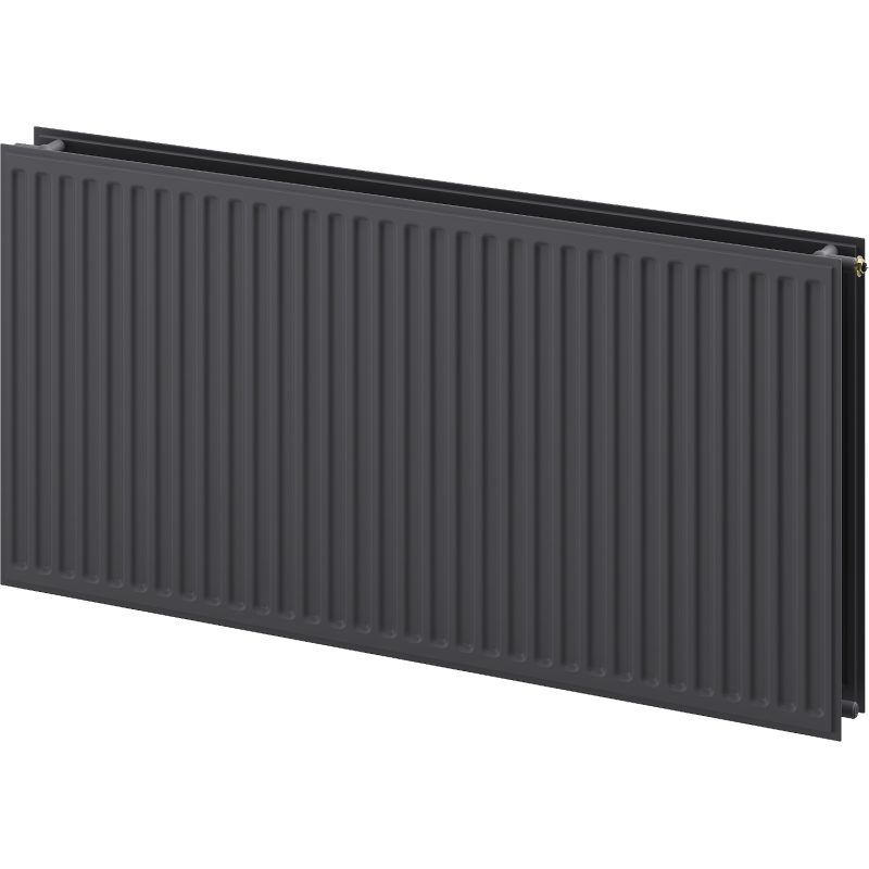 Mexen CVH20 Higiéniai panelradiátor 400 x 800 mm, alsó csatlakozás, 636 W, antracit - W620H-040-080-66