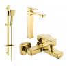 Mexen Cetus Set de baie DQ45, auriu - 744313DQ45-50