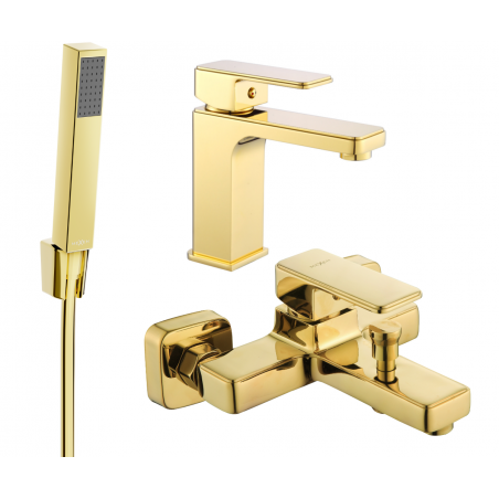 Mexen Cetus Set cadă R77, auriu - 744303R77-50