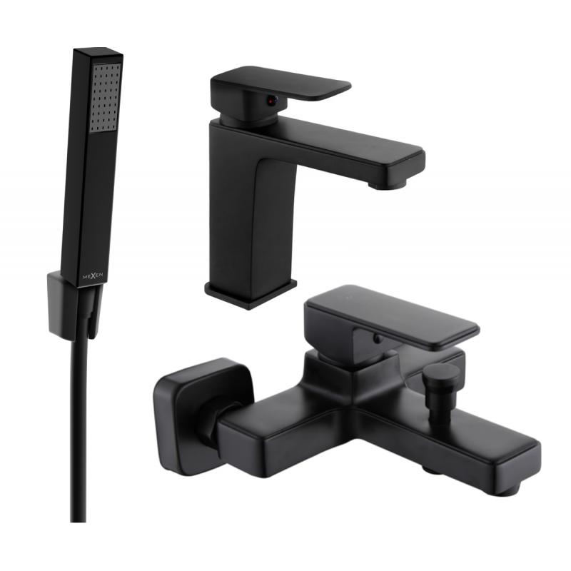 Mexen Cetus R77 set baie, negru - 744303R77-70