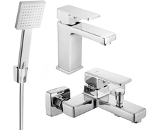 Mexen Cetus Set cadă R45, crom - 744303R45-00
