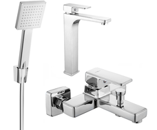 Mexen Cetus Set pentru cadă R45, crom - 744313R45-00