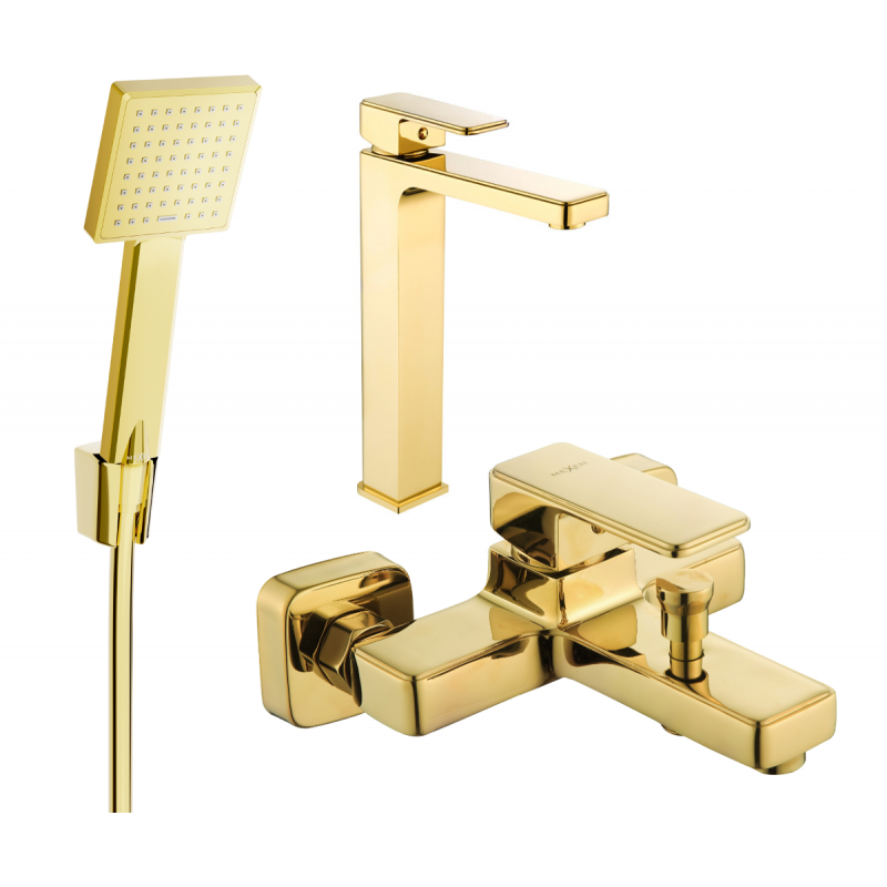 Mexen Cetus R45 set cadă, auriu - 744313R45-50