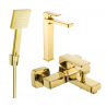 Mexen Cetus Set de baie R45, auriu - 744313R45-50